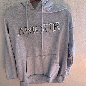 Grey hoodie